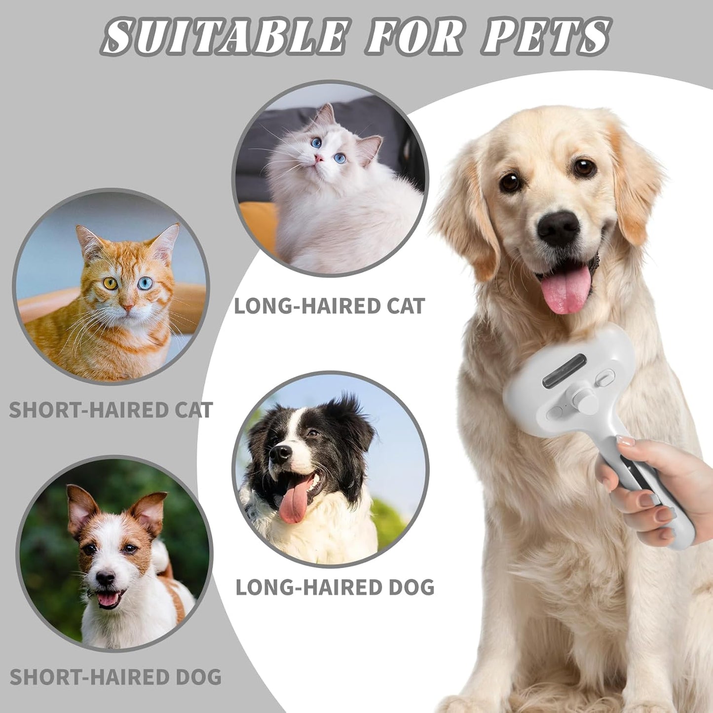 Gragelee® Pet Spray Comb