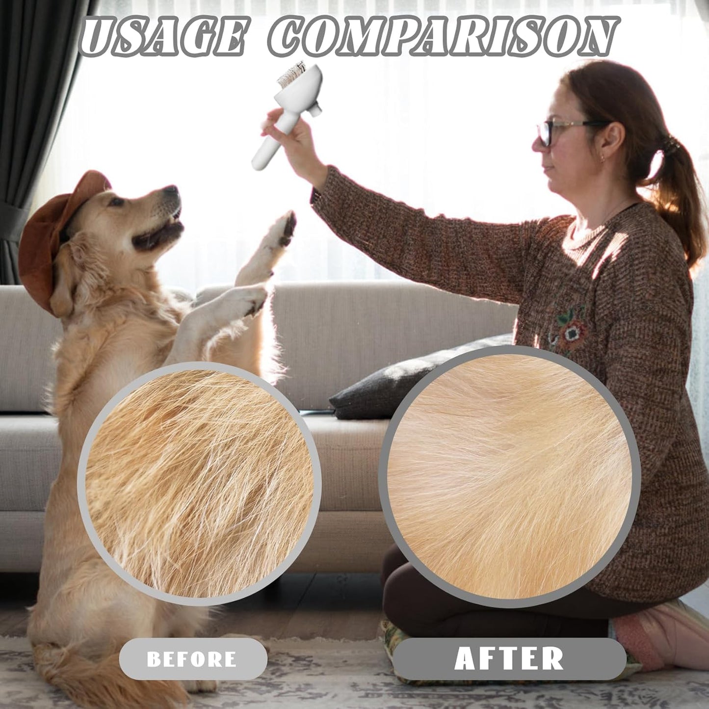 Gragelee® Pet Spray Comb